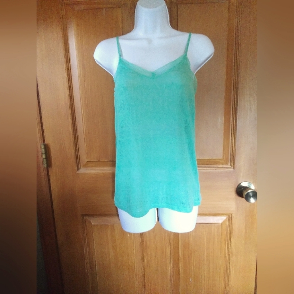 American Eagle Outfitters  Green Camisole size medium